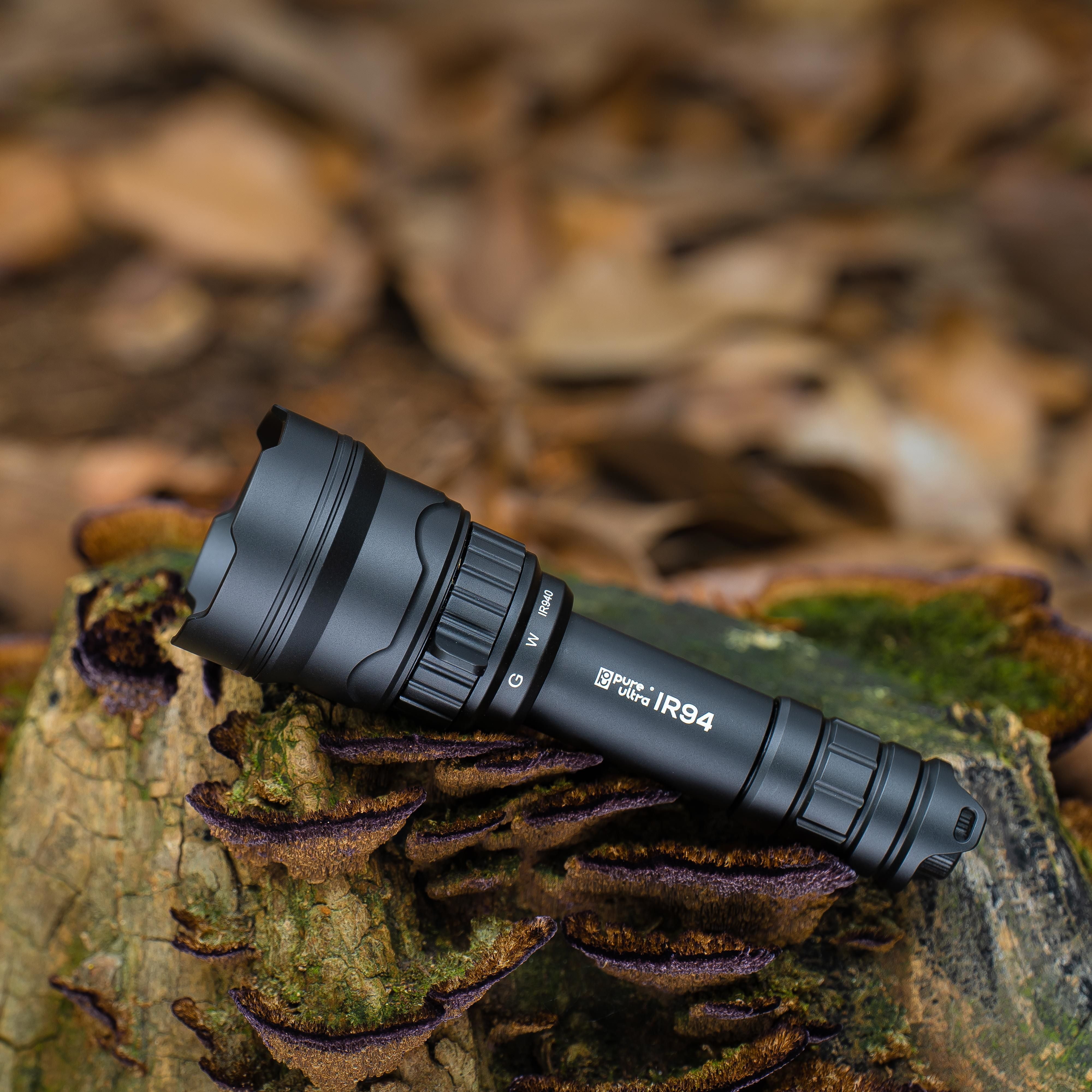 Flashlight Vision System Infrared Flashlight for Night Vision Hunting IR94 Basic kit – PureUltra